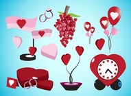 Valentine Vector Objects