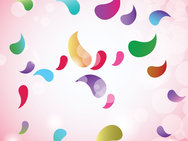 Colorful Shapes Background