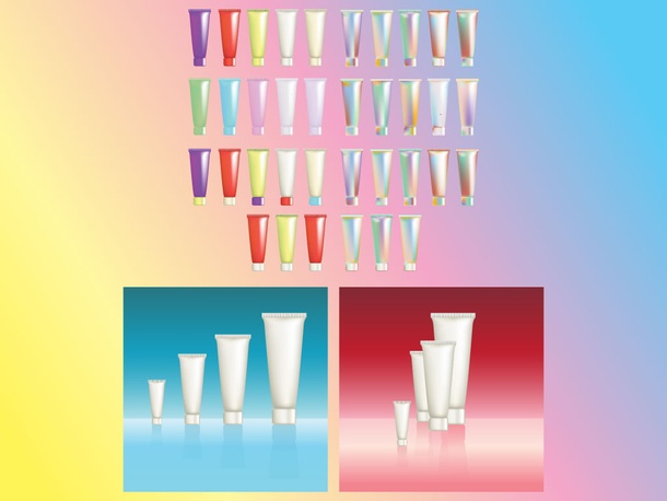 Blank Cosmetic Tubes