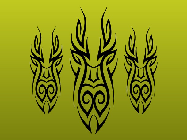 Abstract Tribal Vectors