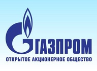 Gazprom Russian Logo