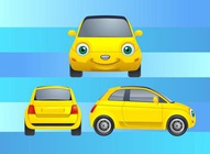 Car Cartoon Character