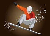 Snowboard Vector