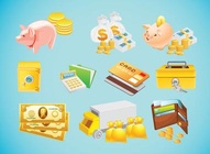 Money Cartoon Vectors