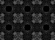 Black Flower Pattern