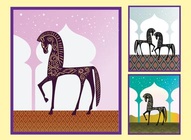 Arabian Horse Vectors