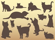 Kitten Silhouette Pack