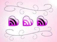Love Heart RSS Icons