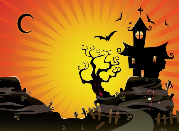 Halloween Scene