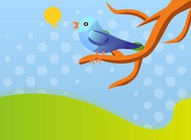Twitter Bird Illustration