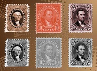 Antique Stamp Set