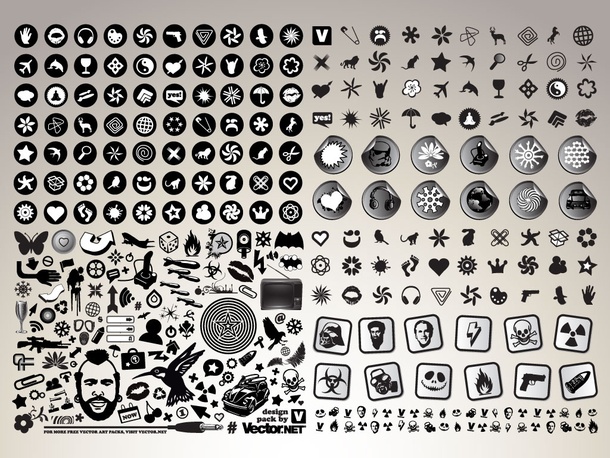 Grayscale Icons