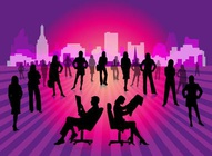 Dynamic Office Silhouettes