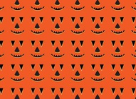 Halloween Pumpkin Vector Pattern