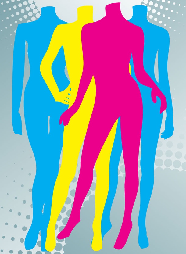 CMYK Mannequins