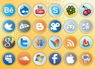 Social Media Button Pack