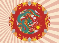 Oriental Dragon Design