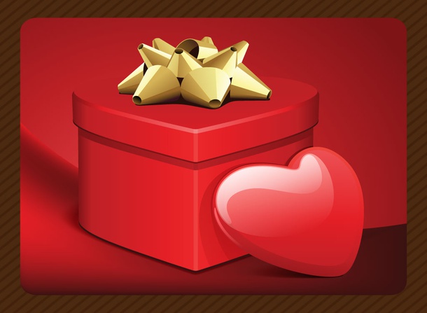 Gift Box Valentine