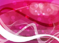 Pink Ribbon Background Art