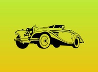 Classic Car Vector Graphic