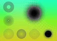 Abstract Circles Vector