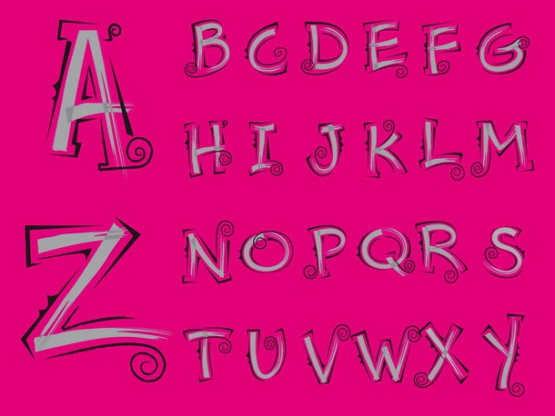 Hand Drawn Font