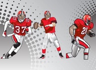 Football Players Vectors