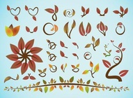 Autumn Leaves Vector Collection