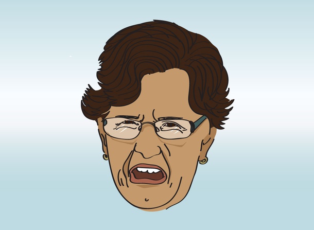 Cranky Old woman