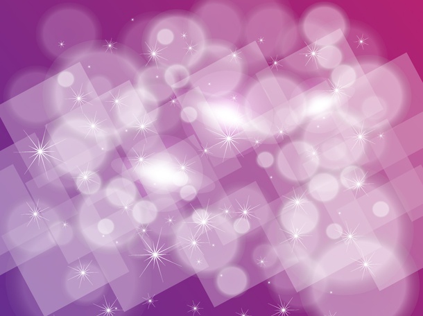 Purple Sparkles Vector