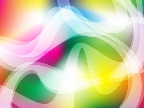 Rainbow Swirl Vector Design