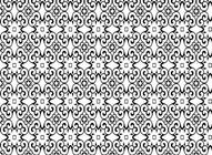 Scroll Floral Pattern Background