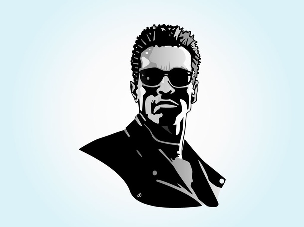 Arnold Schwarzenegger Vector