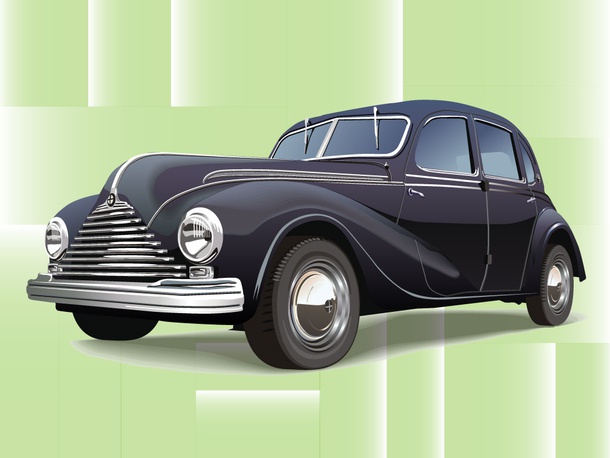 Classic Car Vector