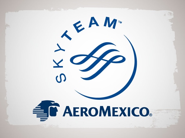 AeroMexico Sky Team Logo