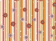 Striped Floral Background