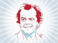 Jack Nicholson Portrait