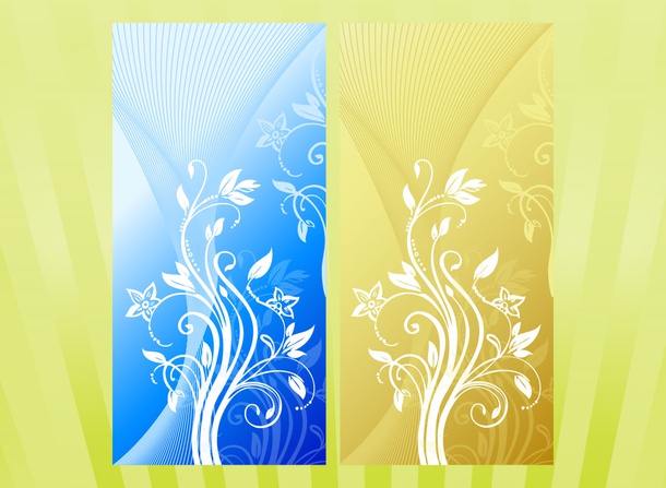 Vertical Floral Designs