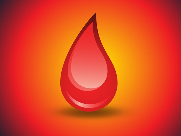 Blood Drop Vector