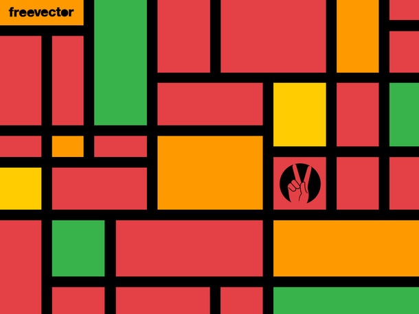 De Stijl Vector