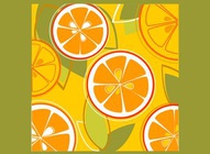 Orange Fruit Pattern