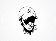 Vector Man With Cap