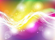 Rainbow Background Swirls