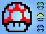 8-Bit Mushrooms