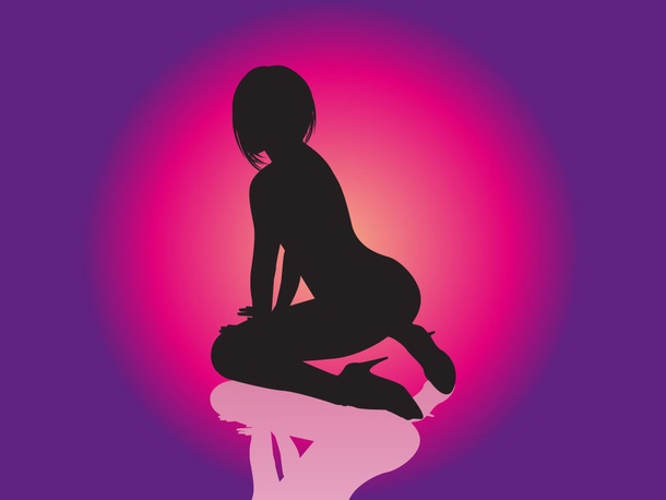 Adult Dancer Silhouette