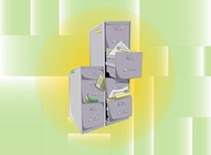 File Cabinet Illustration