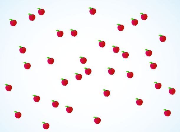 Apple Pattern Vector