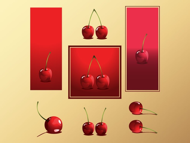 Glossy Cherry Graphics