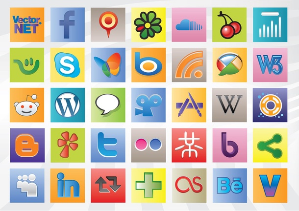 Popular Web 2.0 Logos