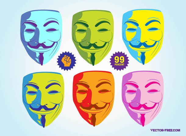 Anonymous Mask Graphics